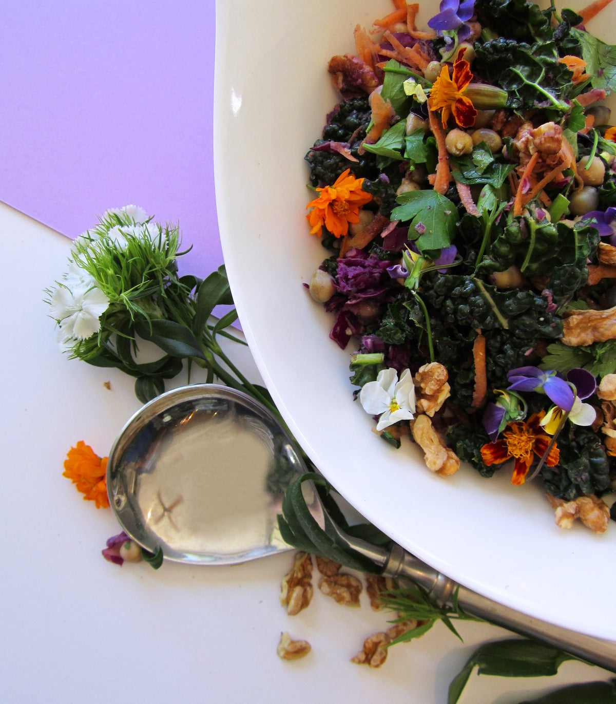 Crunchy Kale & Red Cabbage Skin Sensation Salad – Edible Beauty Australia